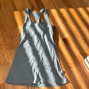Blue lululemon tank top